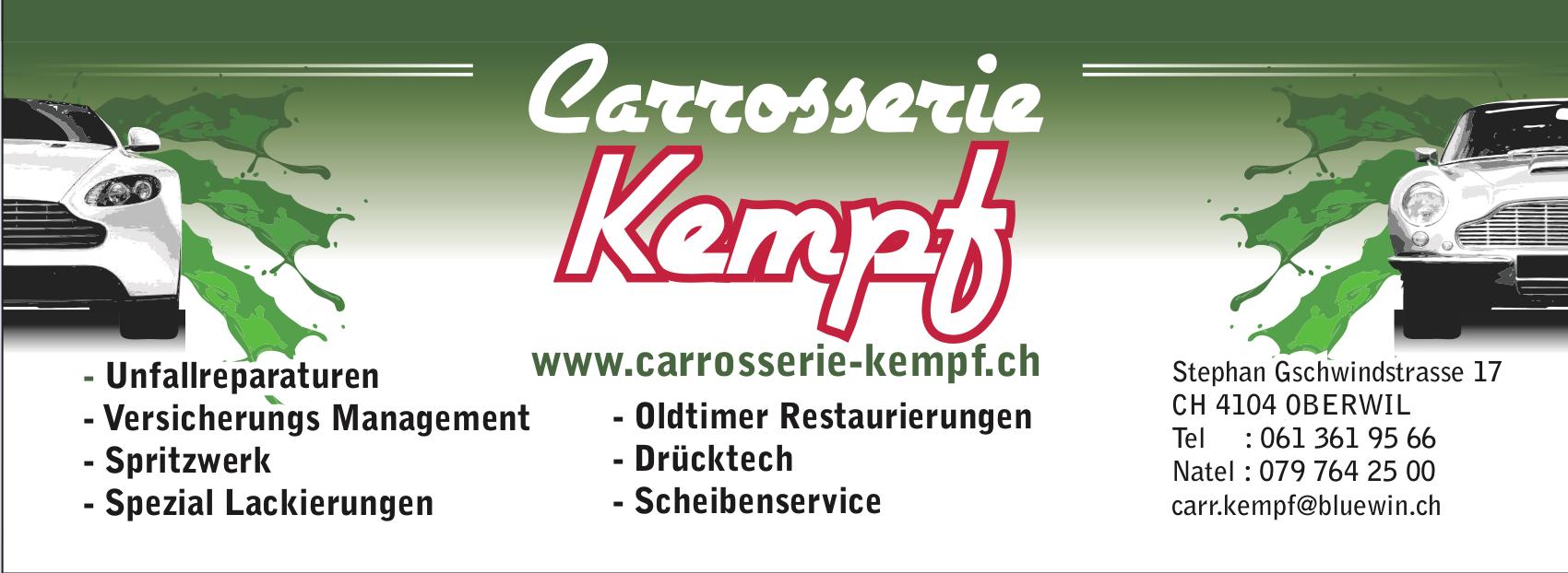 Carrosserie Kempf, Oberwil - Unfallreparaturen, Versicherungs Management, Spritzwerk, Spezial Lackierungen