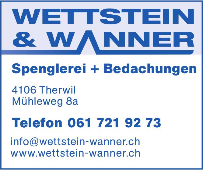 Wettstein & Wanner, Therwil - Spenglerei + Bedachungen