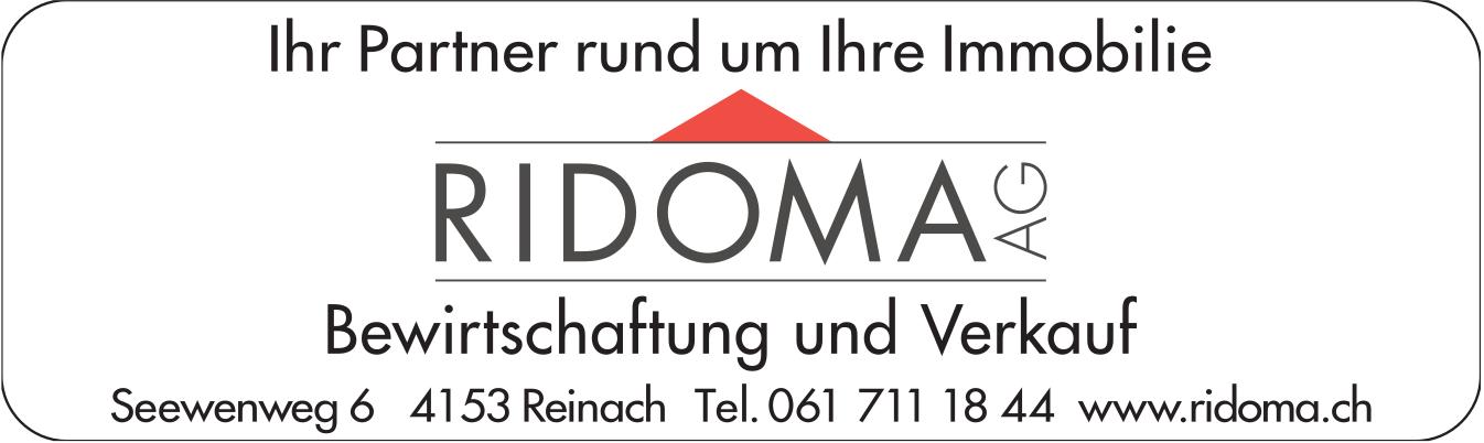 Ridoma AG, Reinach - Ihr Partner rund um Ihre Immobilie