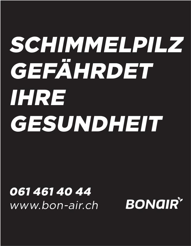 Bonair, Schimmelpilz gefährdet Ihre Gesundheit
