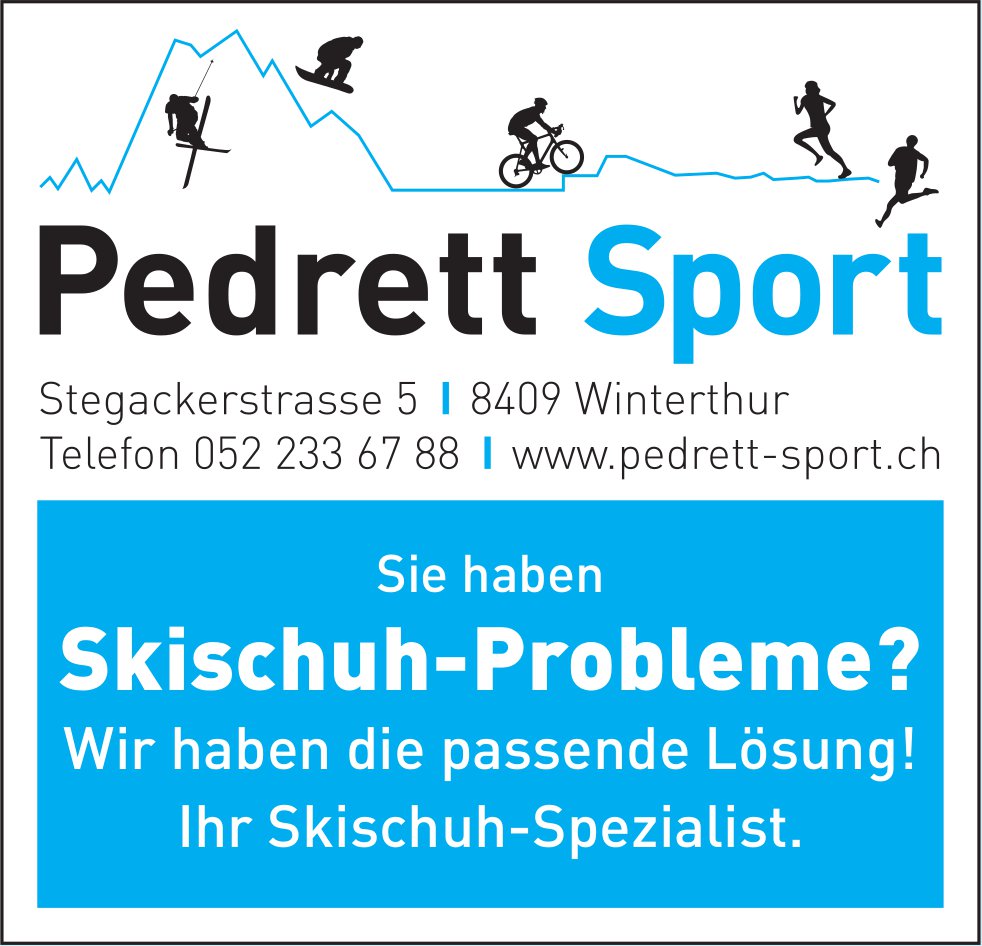 Pedrett Sport, Winterthur - Sie haben Skischuh-Probleme?