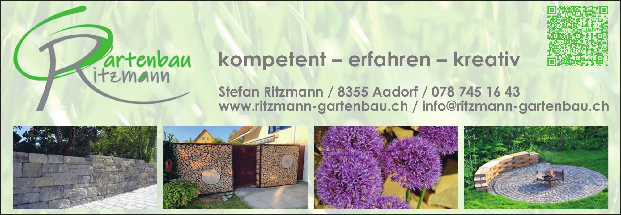 Gartenbau Ritzmann, Aadorf - kompetent – erfahren – kreativ