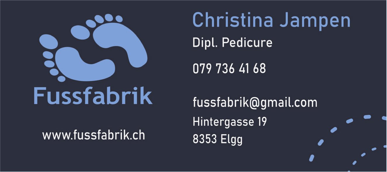 Fussfabrik Christina Jampen, Elgg - Dipl. Pedicure