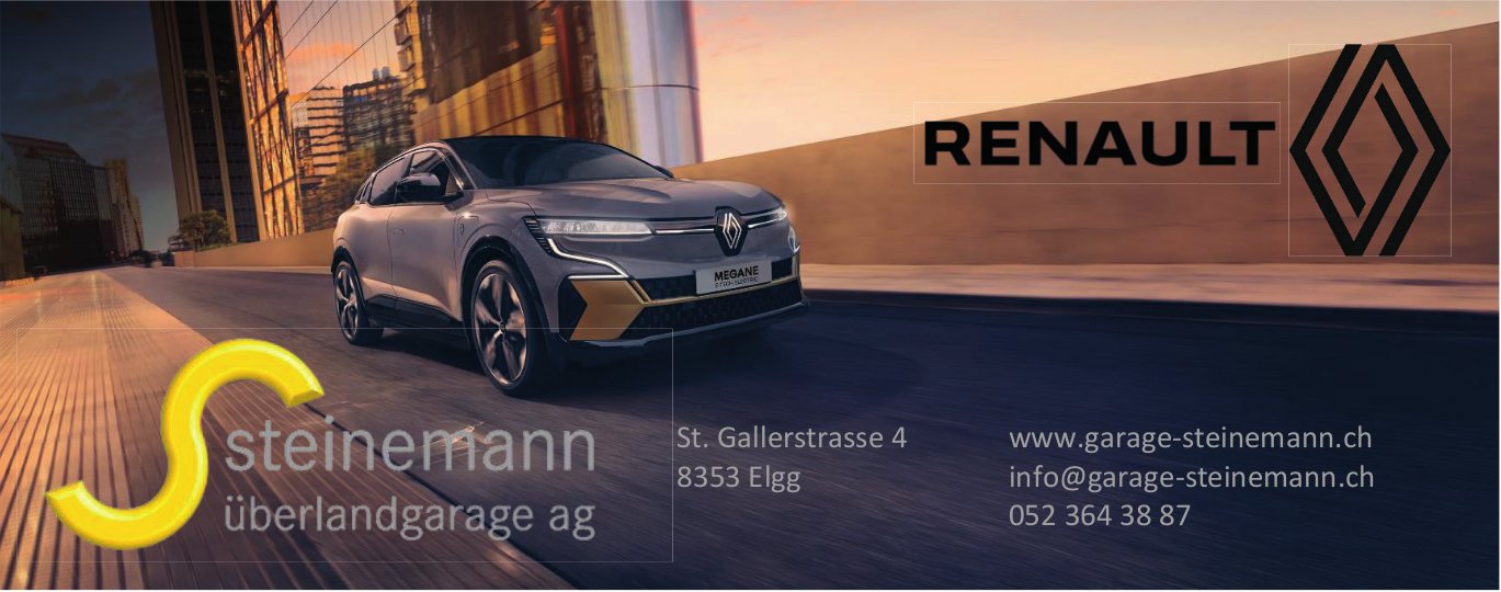 Steinemann Überlandgarage AG, Elgg - Renault
