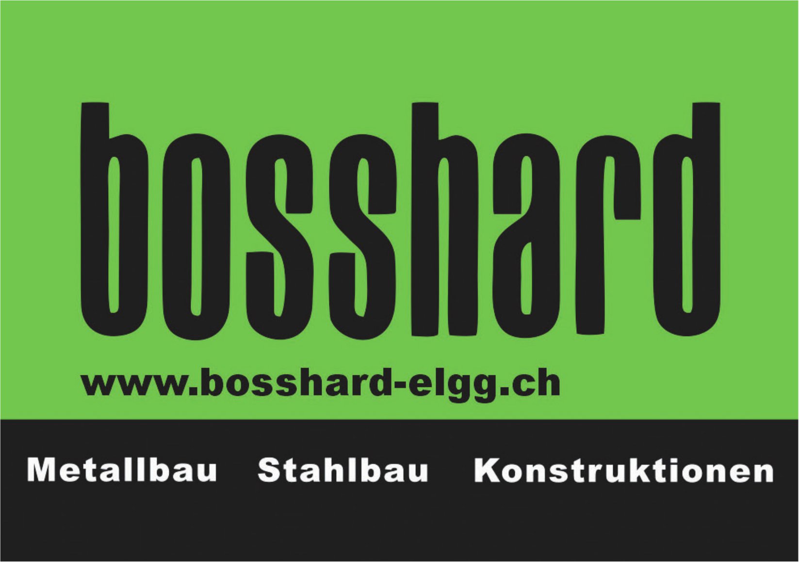 Bosshard, Elgg - Metallbau, Stahlbau, Konstruktionen