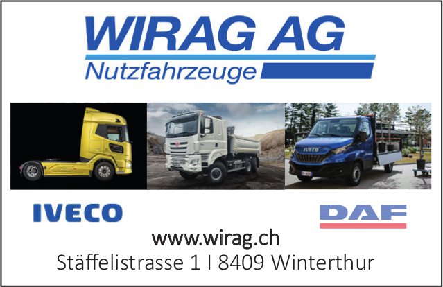 WIRAG AG, Winterthur - Nutzfahrzeuge