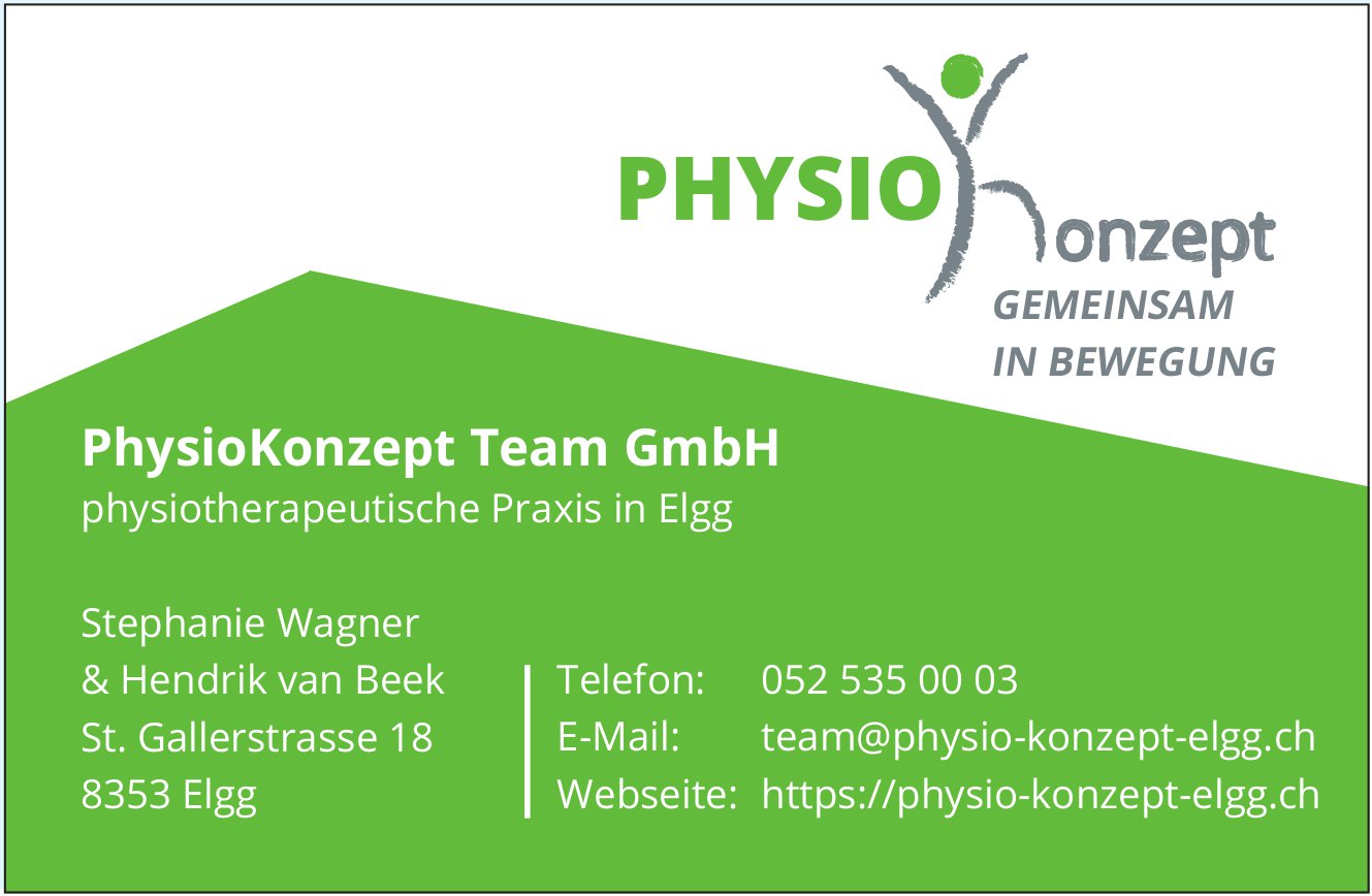 PhysioKonzept Team GmbH, Elgg - Gemeinsam in Bewegung