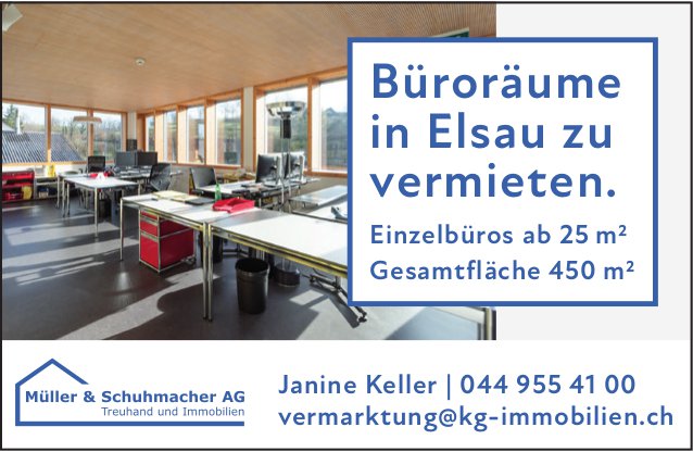 Büroräume, Elsau, zu vermieten