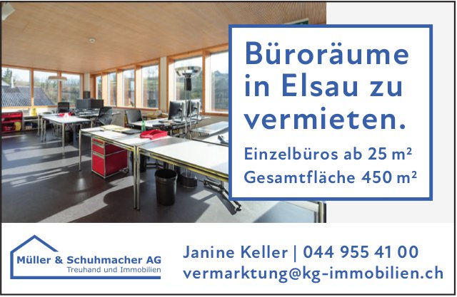 Büroräume, Elsau, zu vermieten