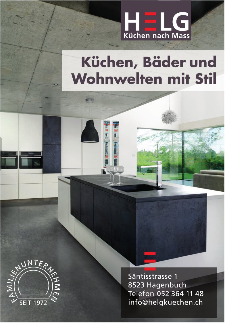 Helg Küchen, Hagenbuch - Küchen, Bäder und Wohnwelten mit Stil