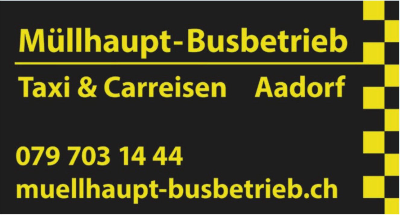 Müllhaupt Busbetrieb, Aadorf - Taxi & Carreisen