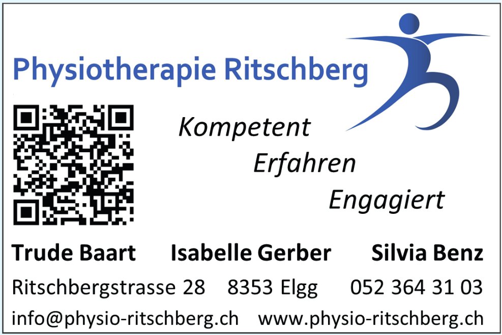Physiotherapie Ritschberg, Elgg - Kompetent/ Erfahren/ Engagiert