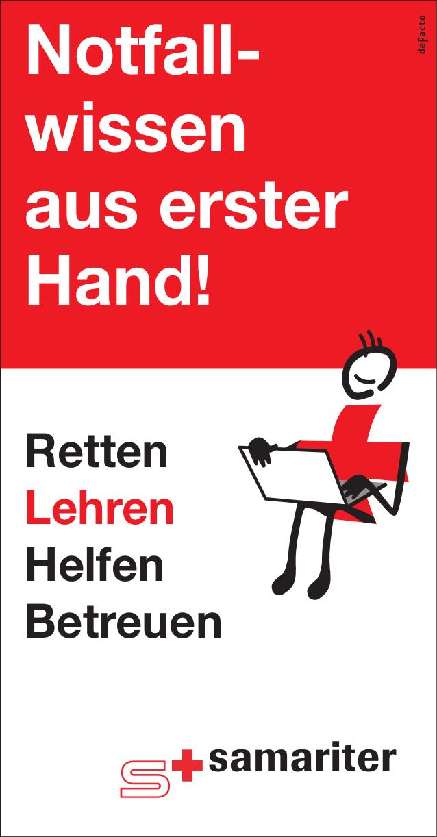 Samariter, Notfall- wissen aus erster Hand!