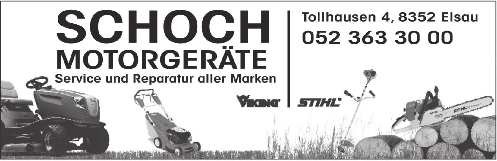 Schoch Motorgeräte, Elsau - Service und Reparatur aller Marken