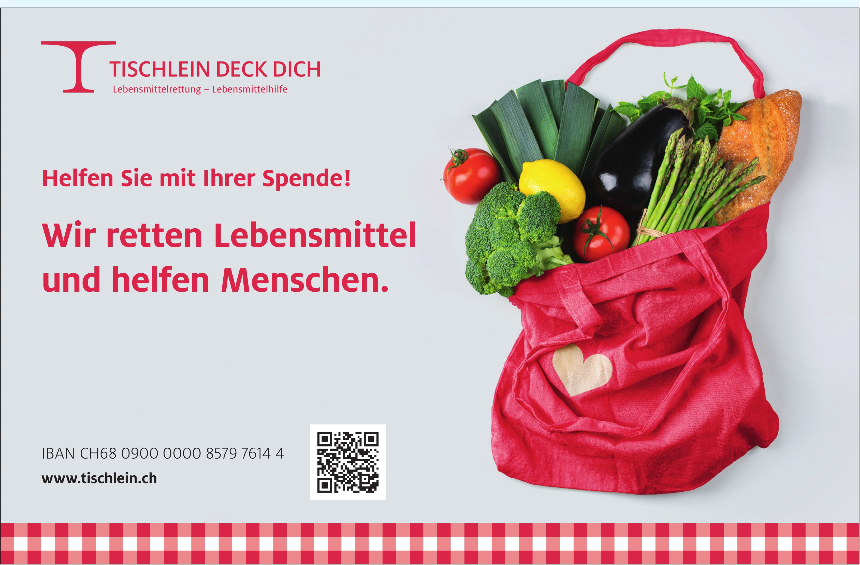 Tischlein deck Dich - Wir retten Lebensmittel und helfen Menschen