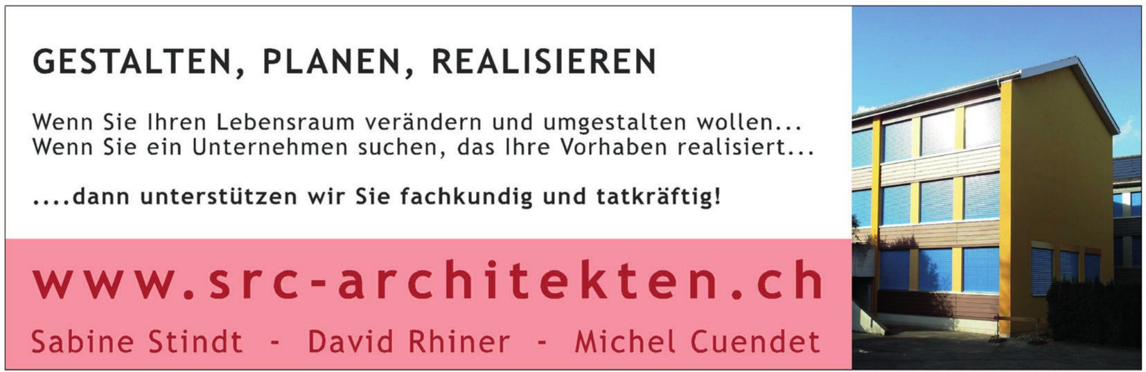 SRC Architekten - Gestalten, Planen,  Realisieren