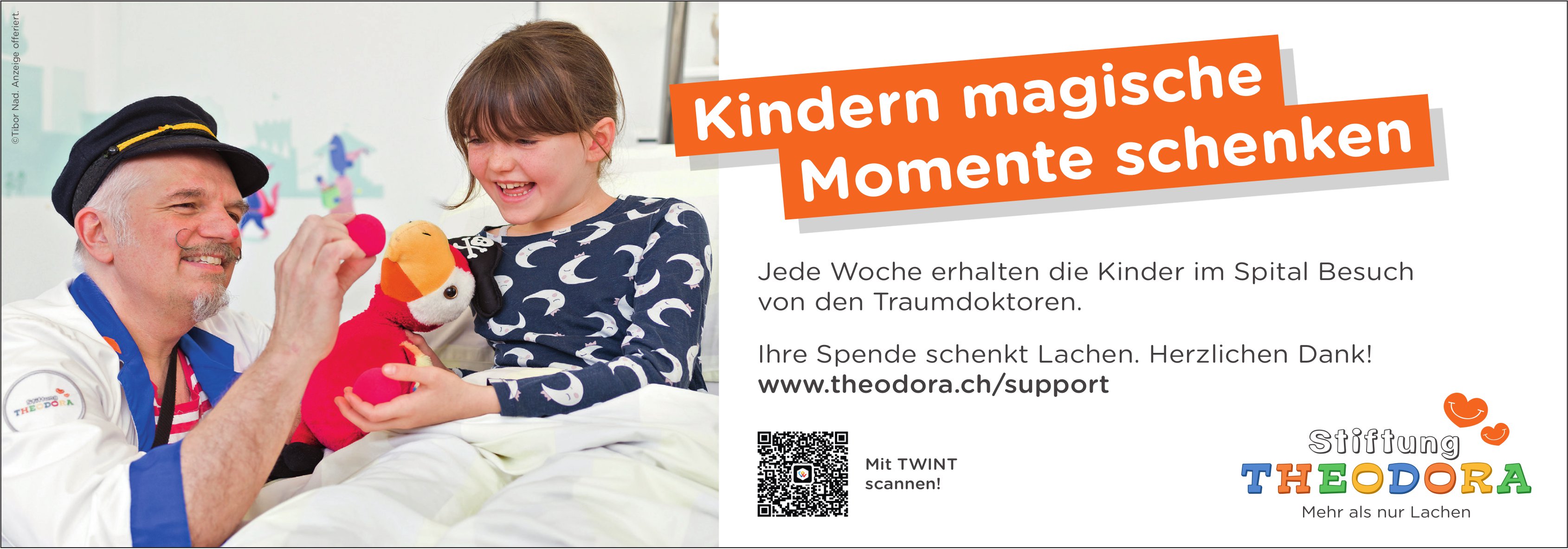 Stiftung Theodora - Kindern magische Momente schenken