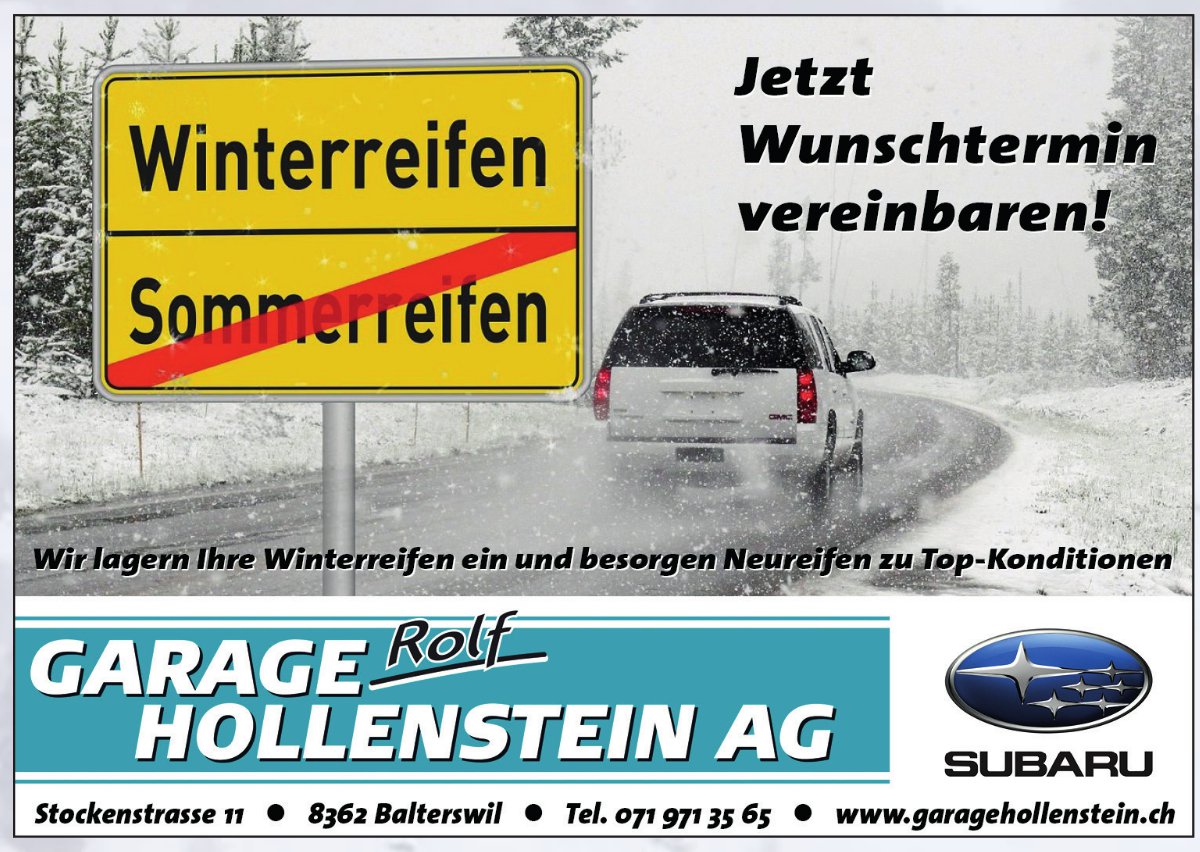 Garage Hollenstein AG, Balterswil - Jetzt Wunschtermin vereinbaren!
