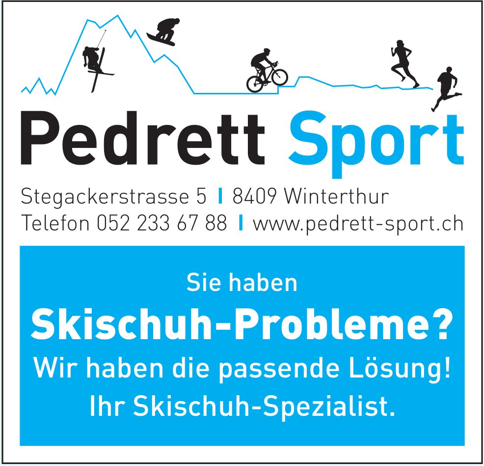Pedrett Sport, Winterthur - Sie haben Skischuh-Probleme?