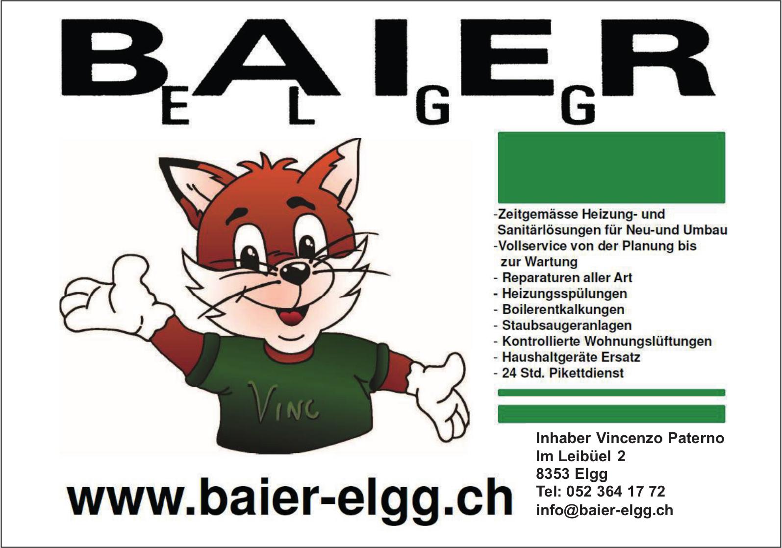 BAIER ELGG, Zeitgemässe Heizung- und Sanitärlösungen für Neu-und Umbau