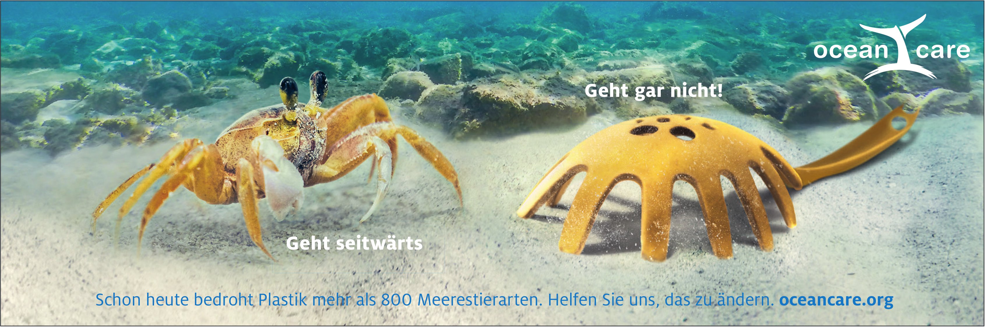 Ocean Care, Geht gar nicht! Geht seitwärts