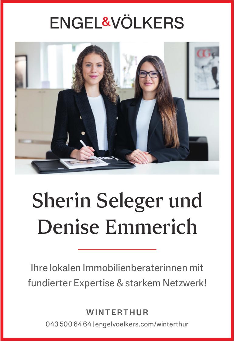 Engel&Völkers, Sherin Seleger und Denise Emmerich
