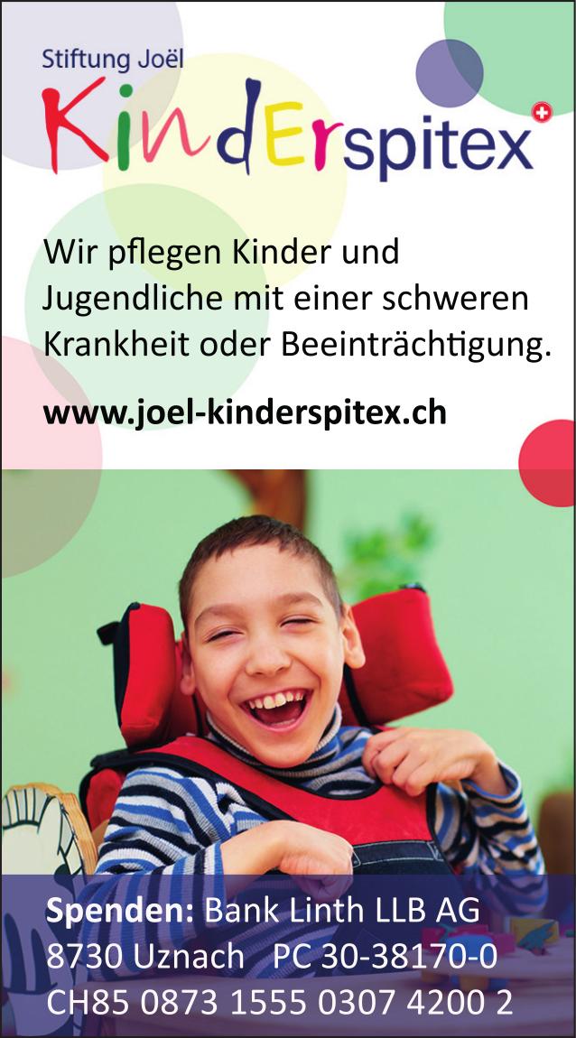 Joel Kinderspitex, Uznach - Wir pflegen Kinder und Jugendliche mit einer schweren Krankheit oder Beeinträchtigung.