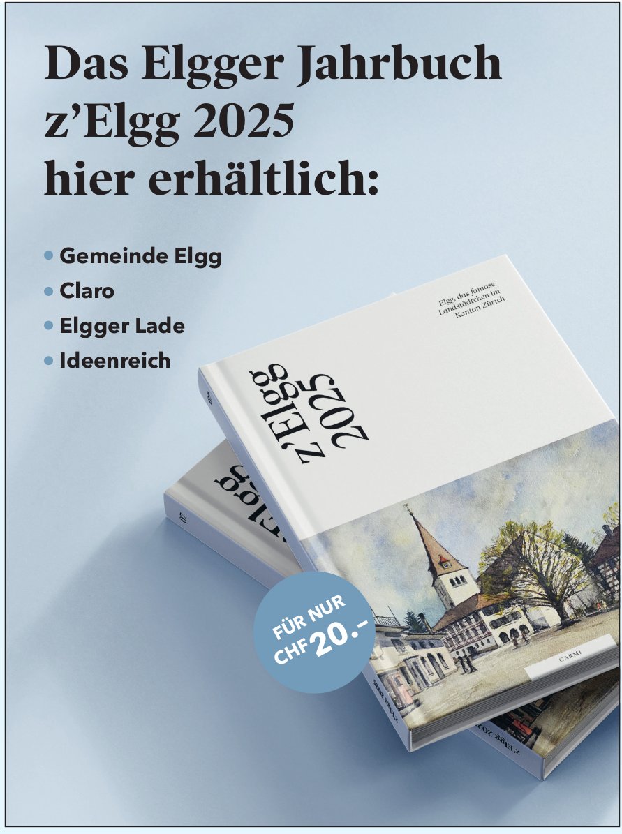 Elgger Zeitung, Elgger Jahrbuch z’Elgg 2025