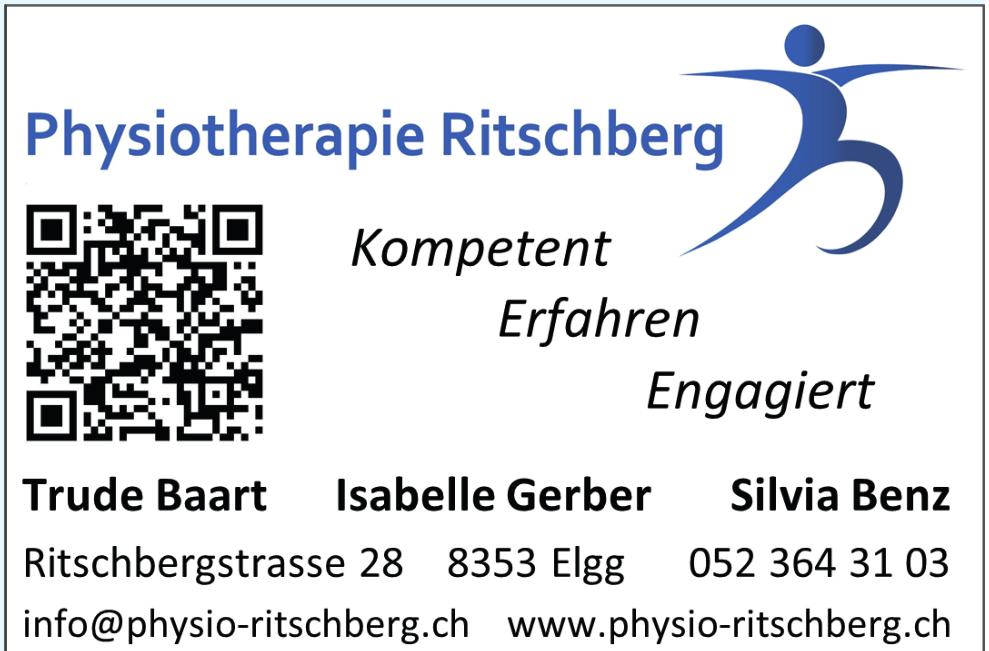 Physiotherapie Ritschberg, Elgg - Kompetent, Erfahren & Engagiert