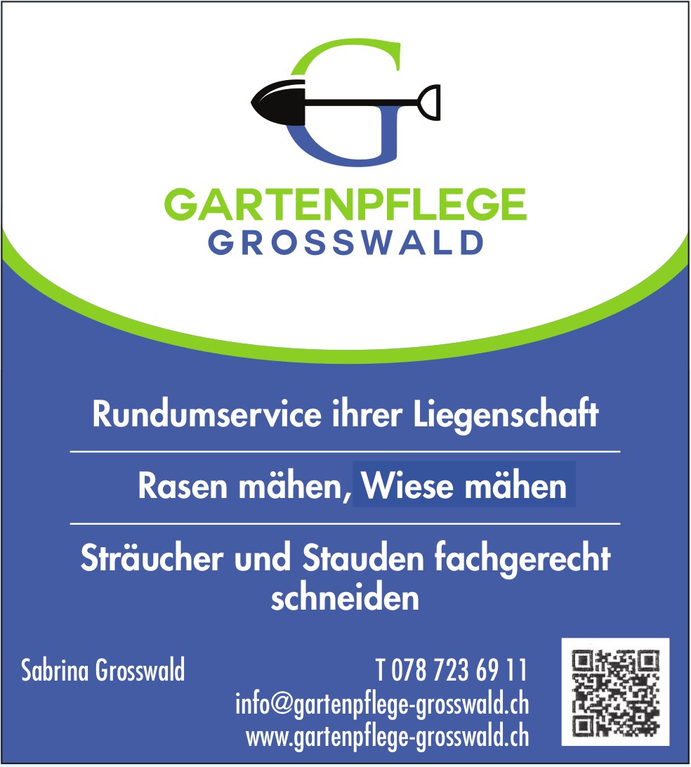 Gartenpflege Grosswald, Ettenhausen - Rundumservice ihrer Liegenschaft