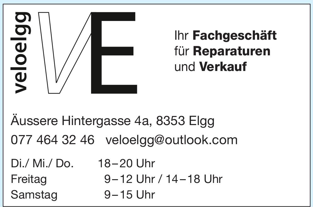 Velo Elgg, Elgg, Ihr Fachgeschäft für Reparaturen und Verkauf