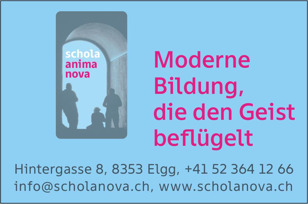 Schola anima nova, Elgg - Moderne Bildung, die den Geist beflügelt