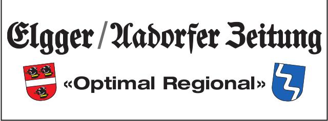 «Optimal Regional» - Elgger/Aadorfer Zeitung