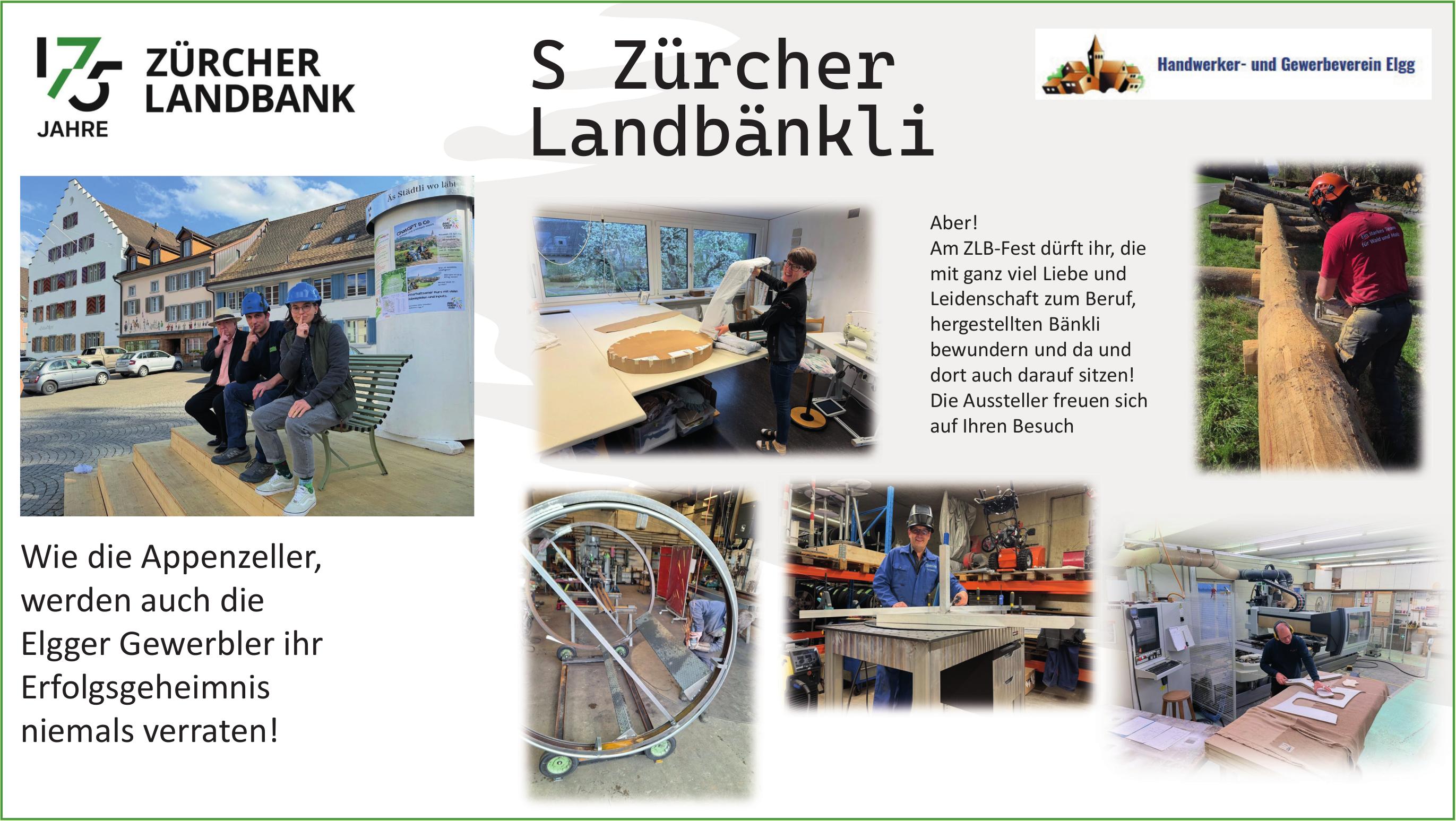 S Zürcher Landbänkli
