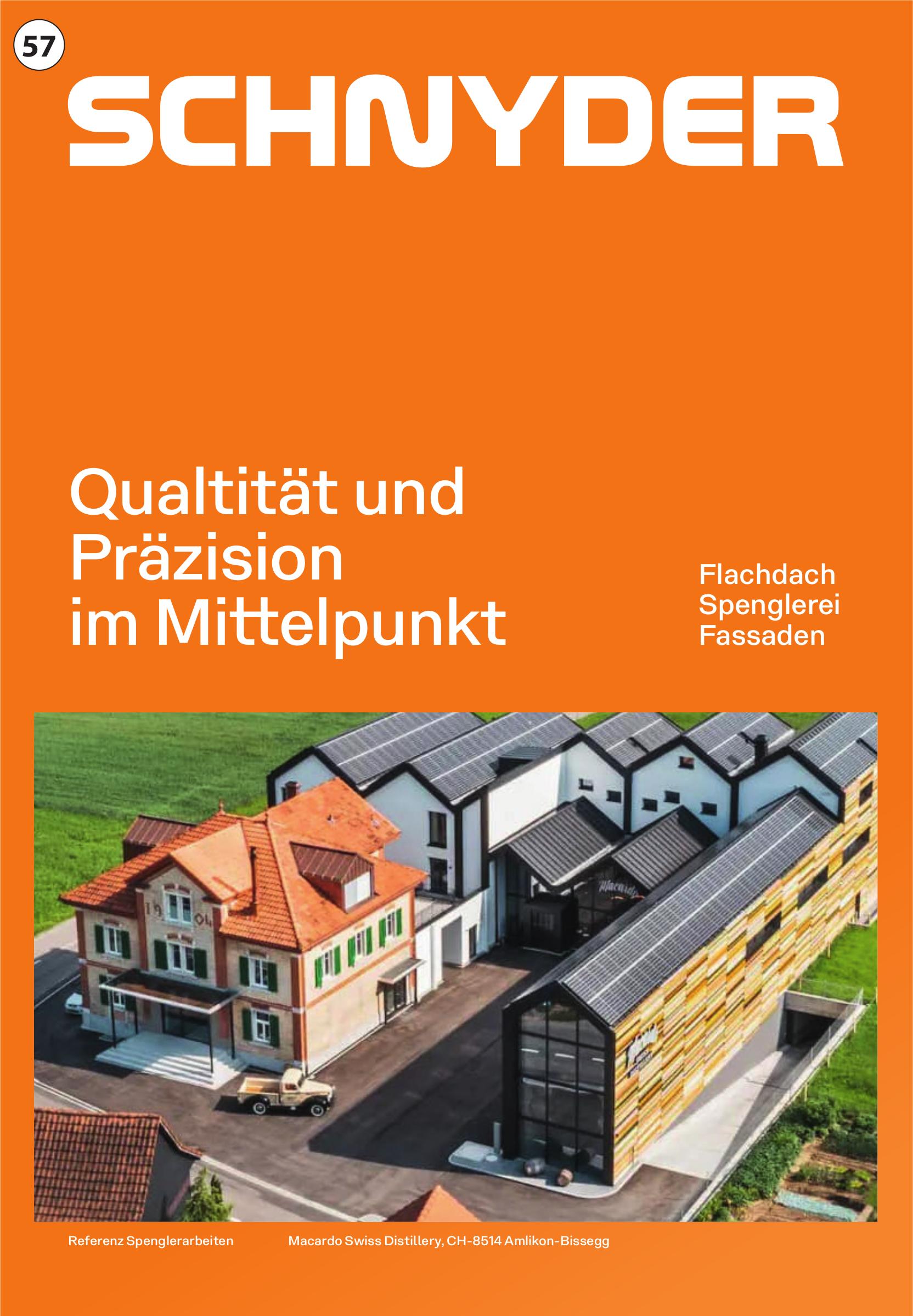 SCHNYDER, Amikon-Bissegg - Qualität und Präzision im Mittelpunkt