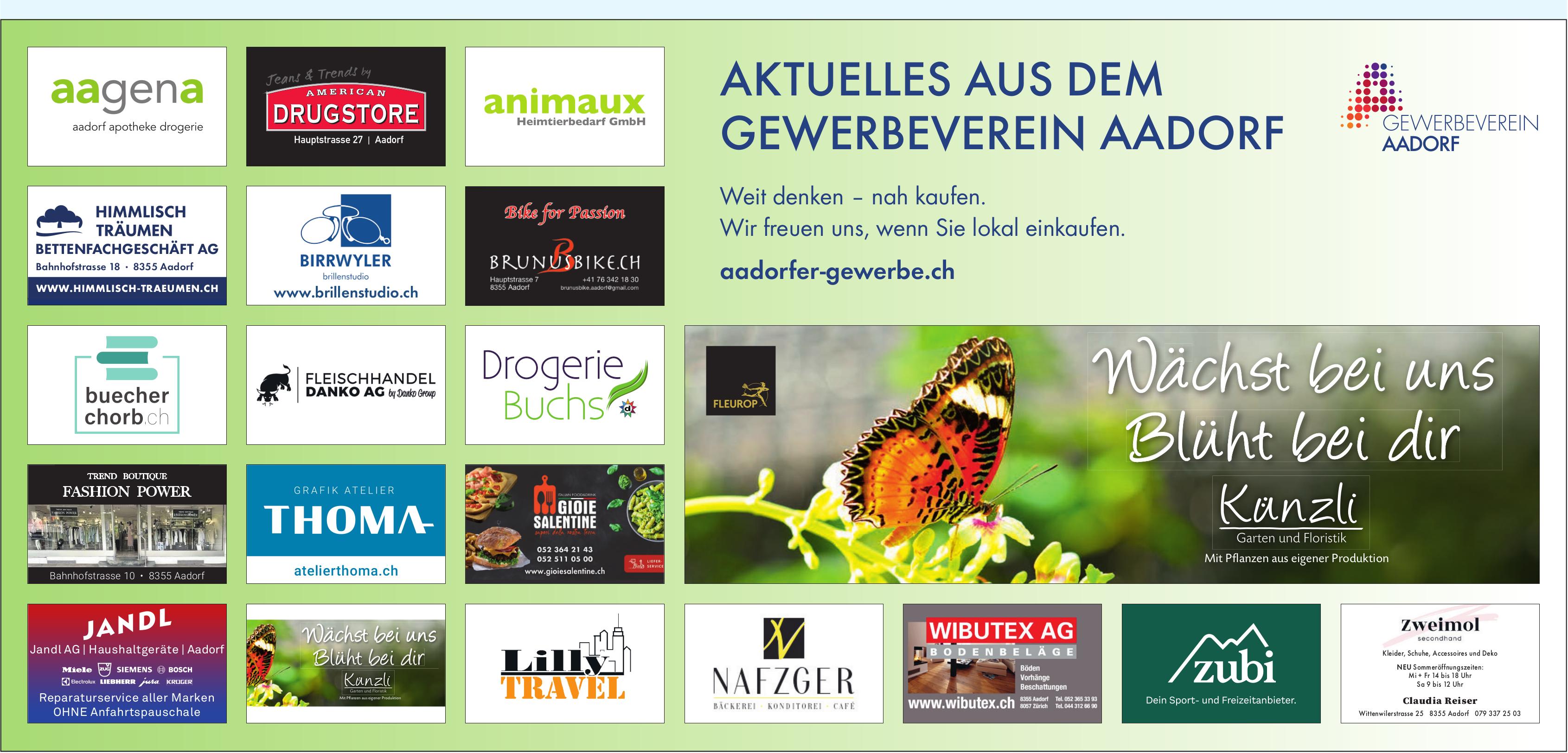 Aktuelles Aus Dem Gewerbeverein Aadorf