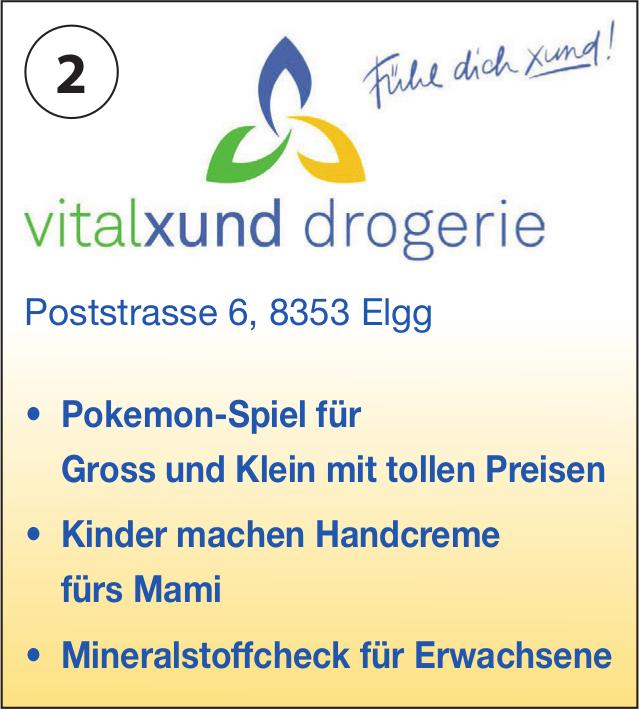 Vitalxund drogerie, Elgg - Fühle dich gesund!