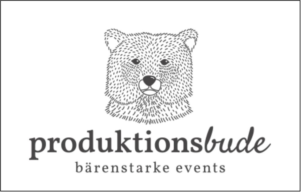 produktionsbude, bärenstarke events