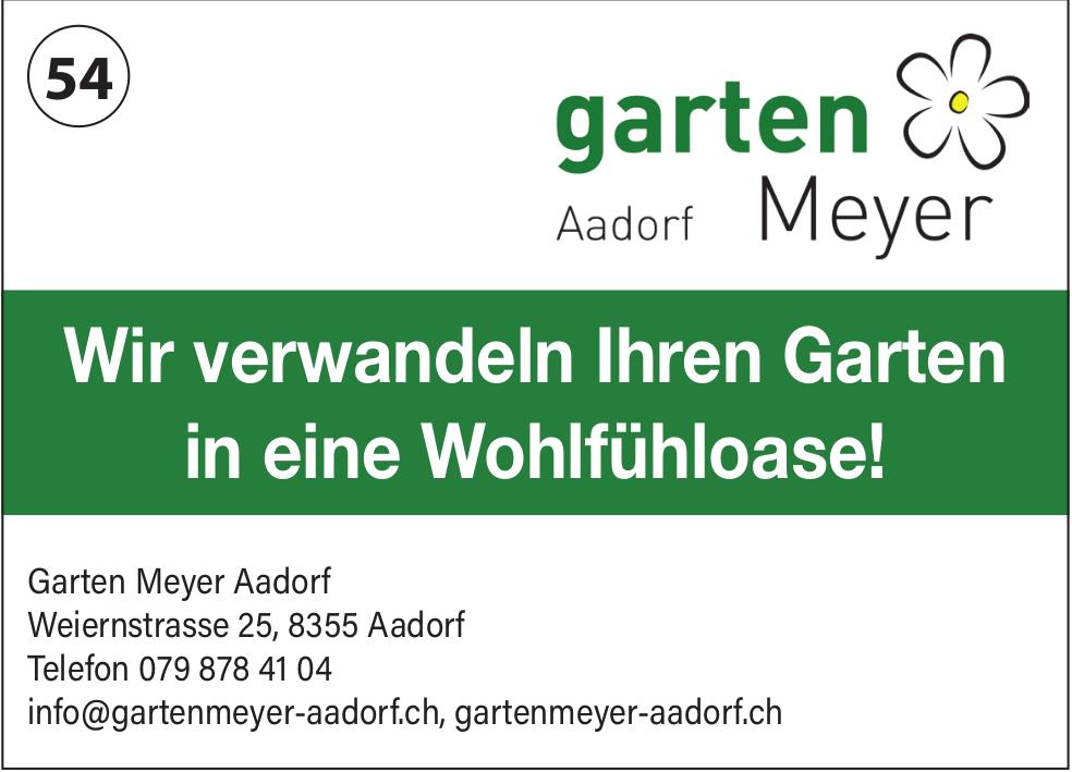 Gartenmeyer Aadorf, Wir verwandeln Ihren Garten in eine Wohlfühloase!