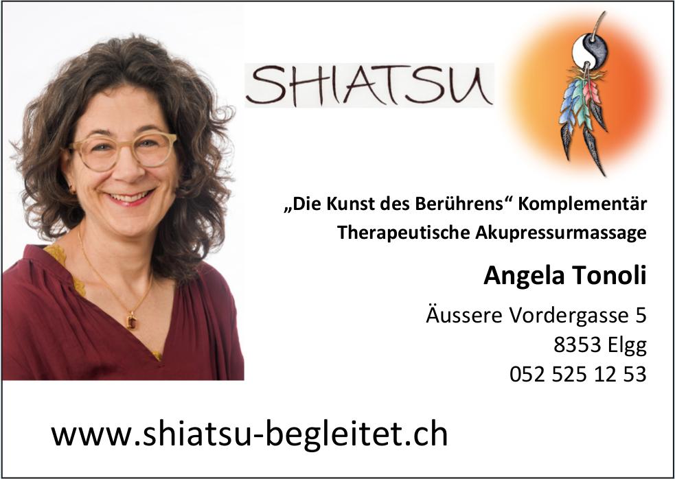 Shiatsu, Angela Tonoli, Elgg - „Die Kunst des Berührens“