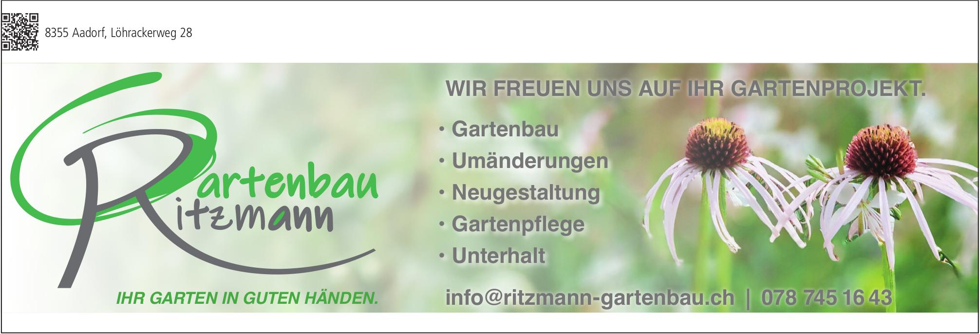 Gartenbau Ritzmann, Aadorf - WIR FREUEN UNS AUF IHR GARTENPROJEKT