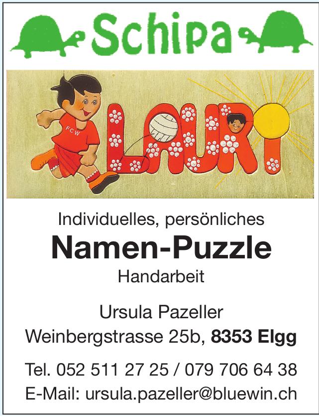 Schipa, Elgg - Namen-Puzzle