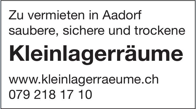 Kleinlagerräume, Aadorf, zu vermieten