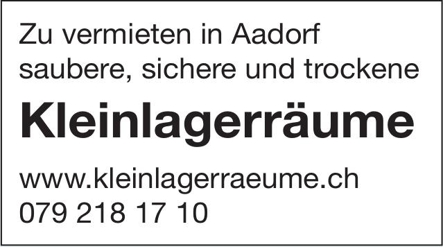 Kleinlagerräume, Aadorf, zu vermieten