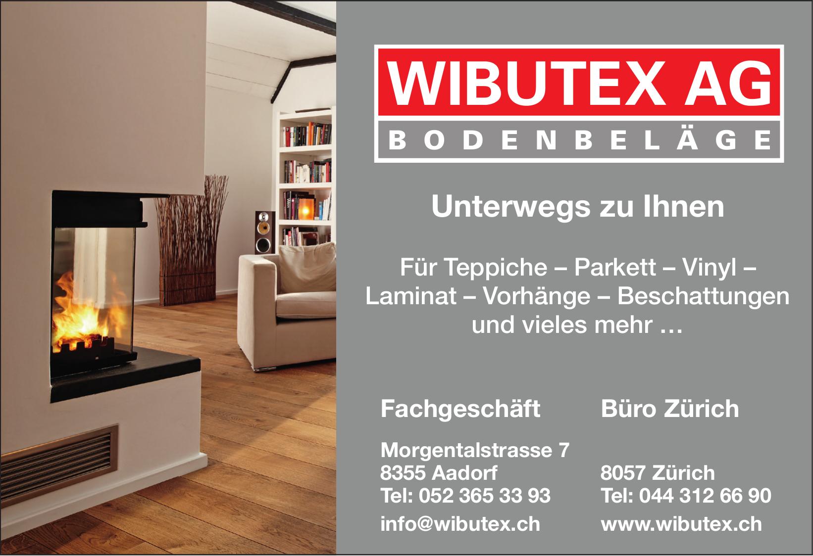 WIBUTEX AG, Aadorf - Unterwegs zu Ihnen