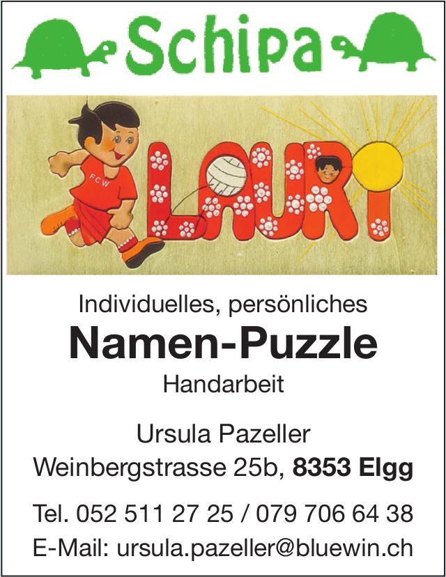 Schipa, Elgg - Namen-Puzzle