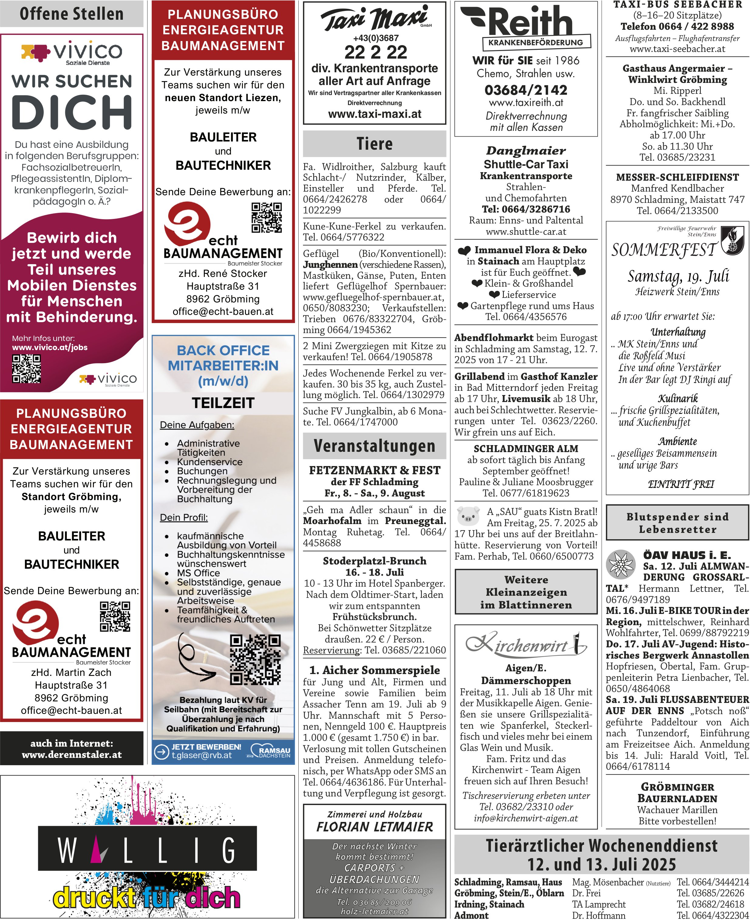 Kleinanzeigen