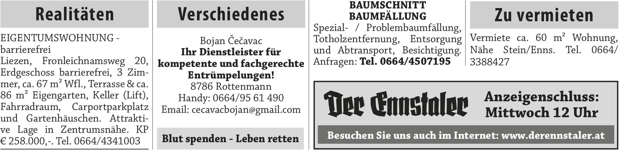 Kleinanzeigen