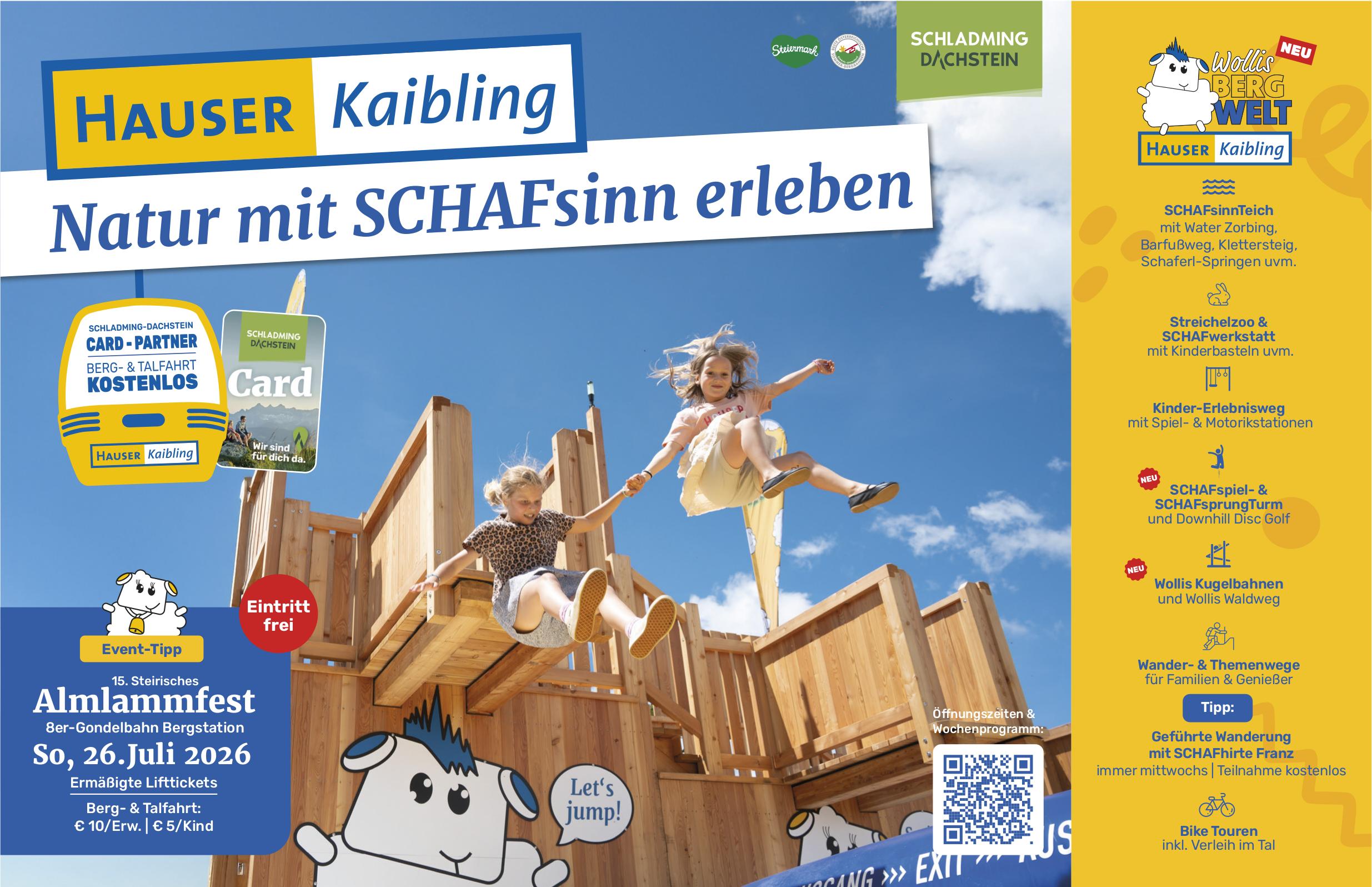 Almlammfest, 26. Juli, 8er-Gondelbahn Bergstation