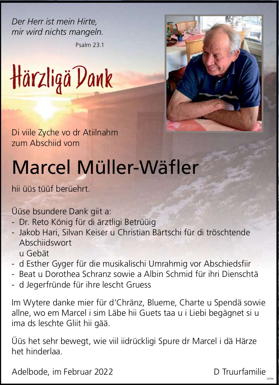 Marcel Müller-Wäfler, im Februar 2022 / DS